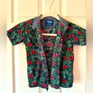 Craft & Flow Voyage Hawaiian Shirt. Little boy size 5